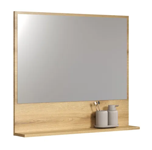 Badspiegel Pure Bliss | Evoke Eiche | 80 cm x 74 cm x 14 cm
