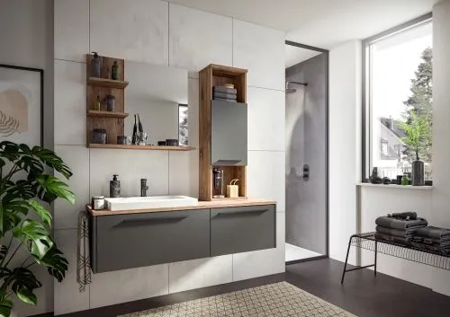 Badspiegel Ramon | Flagstaff Oak