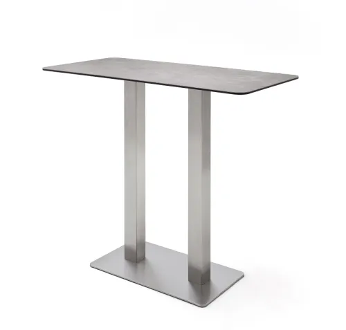 Bartisch Glastisch Zarina 2 | Mokka | 120 x 60