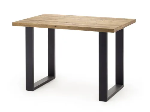 Bartisch Kufentisch Castello | Wildeiche massiv | 160 x 100 | Gestell anthrazit