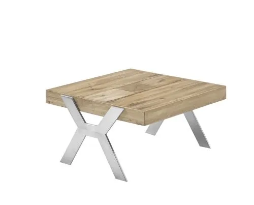 Beistelltisch Burgas | Zerreiche massiv | natur | 65 x 35 x 65 cm