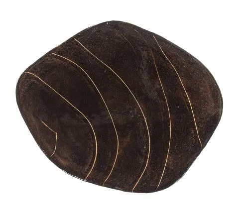 Beistelltisch Mira 3 | Glas | Antikkupfer