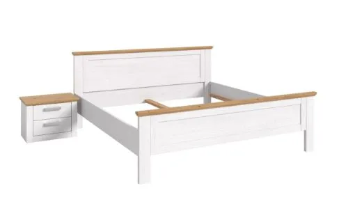 Bettanlage Verona | mit Nachttisch | Artisan / Sibiu Lärche