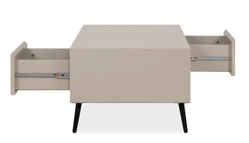 Couchtisch Arona | sand / schwarz