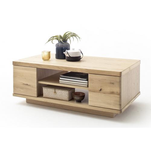 Couchtisch Barcelona | Balkeneiche Bianco / Eiche Bianco