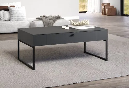 Couchtisch Bellugi, Anthrazit Dekor – Ansicht 6