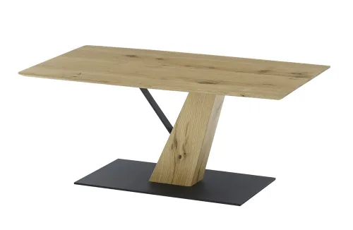 Couchtisch Brescia | Eichefarben / schwarz