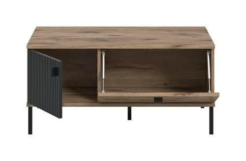 Couchtisch Chess | Nox Oak / schwarz