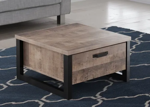 Couchtisch Emile 1 | Eiche Tabak / Schwarz