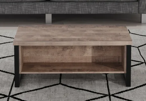 Couchtisch Emile | Eiche Tabak / Schwarz