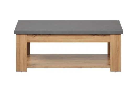 Couchtisch Follow | Artisan Eiche / Matera grau