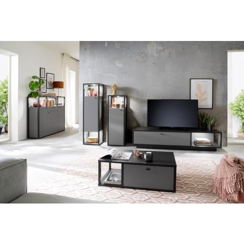 Couchtisch Luxor | Royal Grey / anthrazit