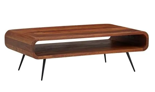 Couchtisch Malaya rechteckig | 90x55 | Sheesham Holz massiv | braun