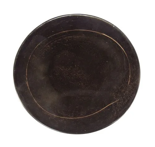 Couchtisch Mira 2 | tropfenförmig | Glas | Antikkupfer