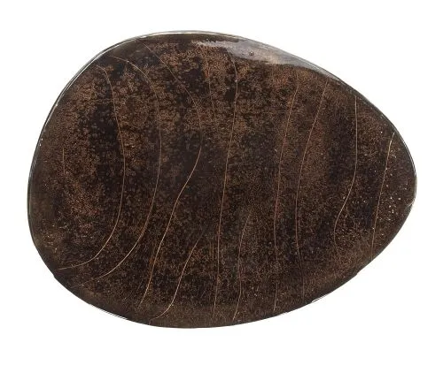 Couchtisch Mira 3 | Glas | Antikkupfer