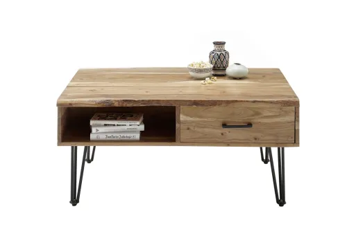 Couchtisch Mustique | Akazie massiv | 110x72 | natur