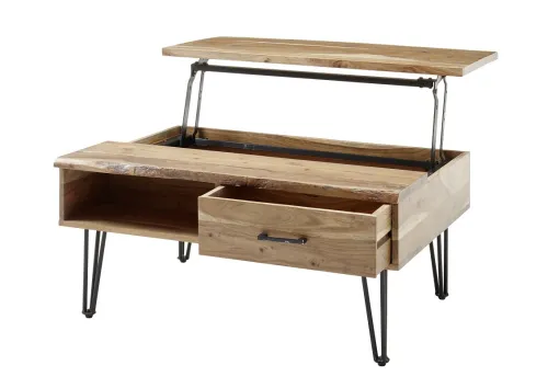 Couchtisch Mustique | Akazie massiv | 110x72 | natur