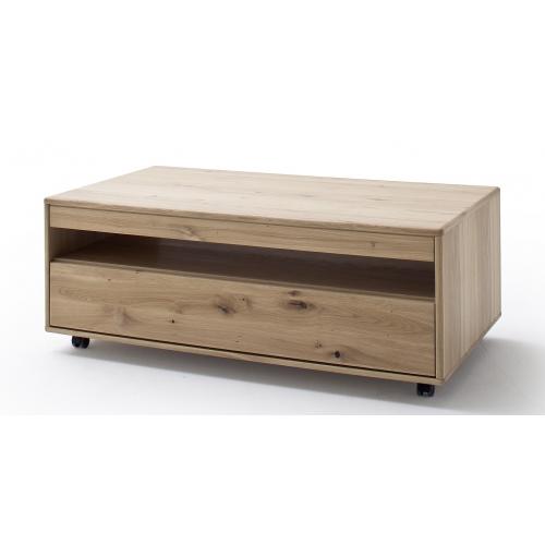 Couchtisch Portland | aus Rollen | 115x65 | Asteiche Bianco