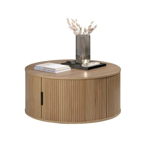 Couchtisch Ronin | Eiche | rund