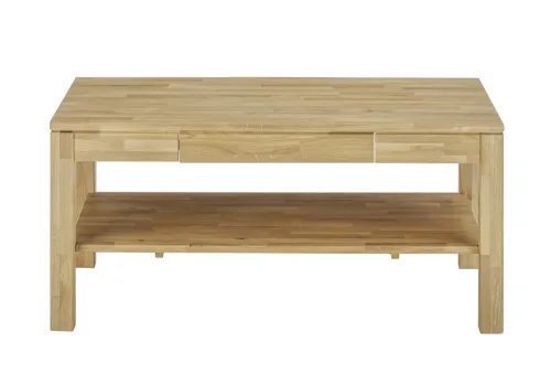 Couchtisch Salem | Eiche massiv | mit Schubkasten | 115X70