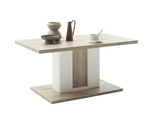 Couchtisch Santerno | Soft white / Viking Oak