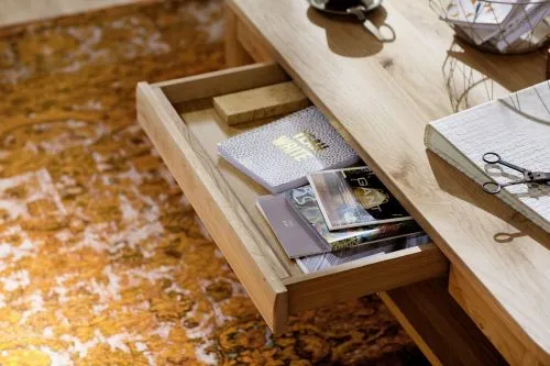 Couchtisch Santori | 115x65 | Eiche Bianco