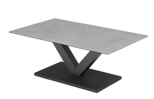 Couchtisch Sapporo | grau / schwarz