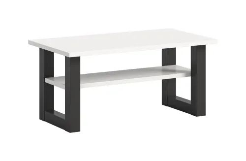 Couchtisch Seattle | weiß / grau | 90x50