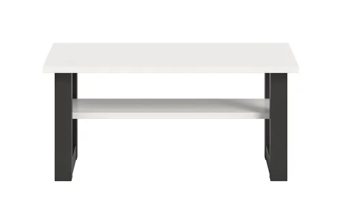 Couchtisch Seattle | weiß / grau | 90x50