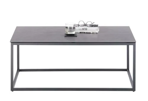 Couchtisch Varna | anthrazit / schwarz | 110x40x60