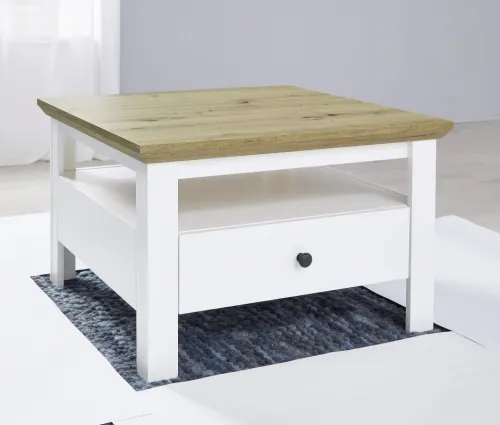 Couchtisch Wohnzimmertisch Universal | Artisan Eiche / weiß