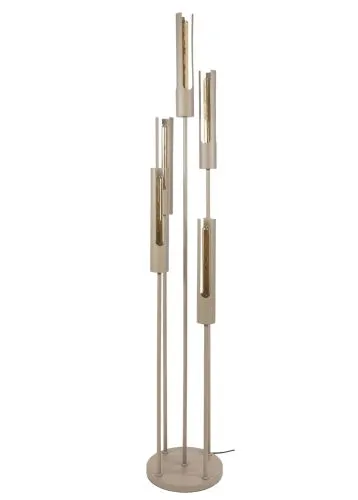 Deckenleuchte Axis | 5 Leuchten | Glas / Metall | Artic schwarz