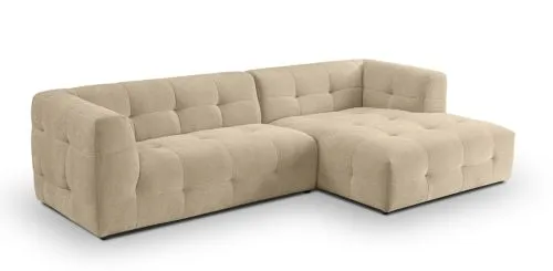 Ecksofa Polstersofa Tenso rechts | 292cm | Webstoff | beige