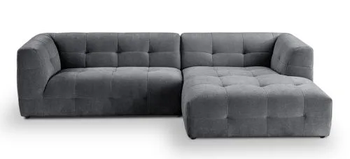 Ecksofa Polstersofa Tenso rechts | 292cm | Webstoff | grau
