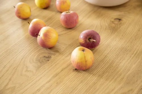 Esstisch Arezzo ausziehbar | Wildeiche / anthrazit | 180 (230) x 100