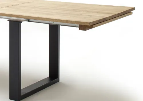 Esstisch Ausziehtisch Dayton | Wildeiche massiv | 180/200/220 x 100 | verschiedene Größen