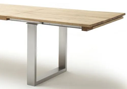 Esstisch Ausziehtisch Dayton | Wildeiche massiv | 200 x 100 cm