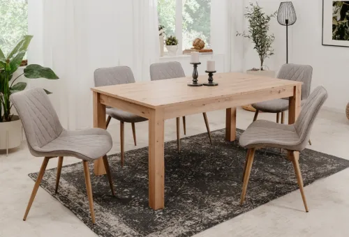 Esstisch Bergen | Ausziehtisch | Landhausstil | 160(215)x90 | Artisan Oak