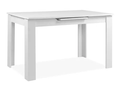 Esstisch Birmingham | Ausziehtisch | weiß | 125 (165) x 75 x 80 cm