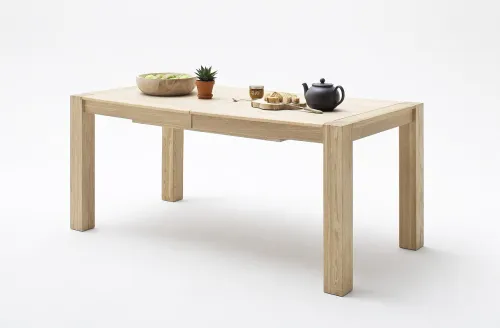 Esstisch Bologna | Ausziehtisch | Eiche Bianco | 180 (230) x 90