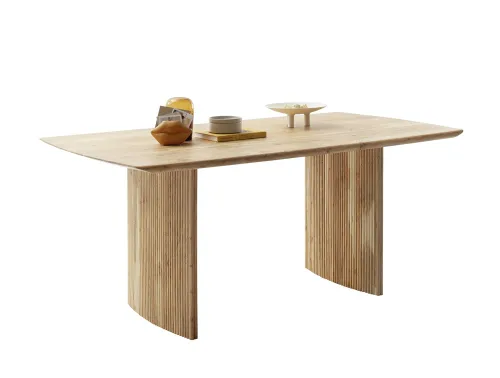 Esstisch Brisco | Akazie massiv | Bootsform | 200 x 100