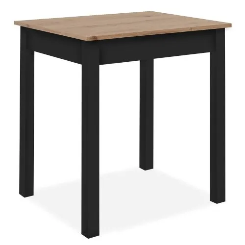 Esstisch Capri (L) | Artisan Oak / schwarz