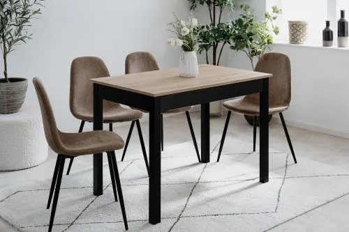 Esstisch Capri (XL) | Artisan Oak / schwarz