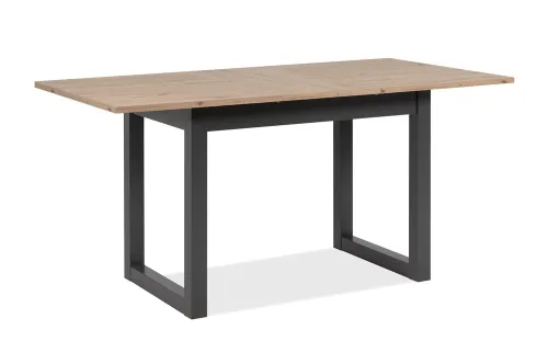 Esstisch Denver | Ausziehtisch | Artisan Oak / anthrazit | 120(160) x 80