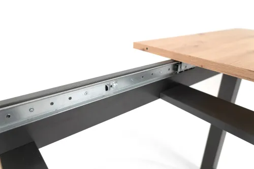 Esstisch Denver | Ausziehtisch | Sonoma Eiche / anthrazit | Industrial Look | 160(200) x 90