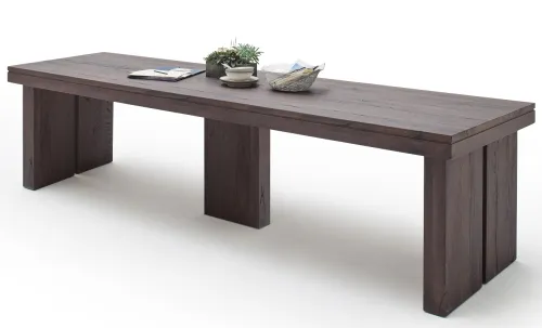 Esstisch Dublin | Eiche verwittert massiv | 260x100 cm