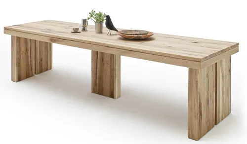 Esstisch Dublin | Wildeiche massiv | 180/220/260/300/400 | verschiedene Größen