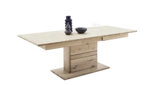 Esstisch Girona | ausziehbar | Ast /Balkeneiche| 180(230)x100