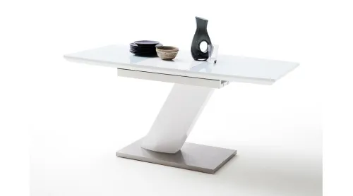 Esstisch Glastisch Galina | ausziehbar | 120(160) x 80 cm