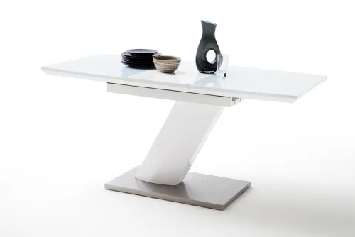 Esstisch Glastisch Galina | ausziehbar | 140(180) x 80 cm